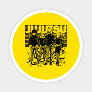 The Punks of Jujutsu (Version 2) Magnet